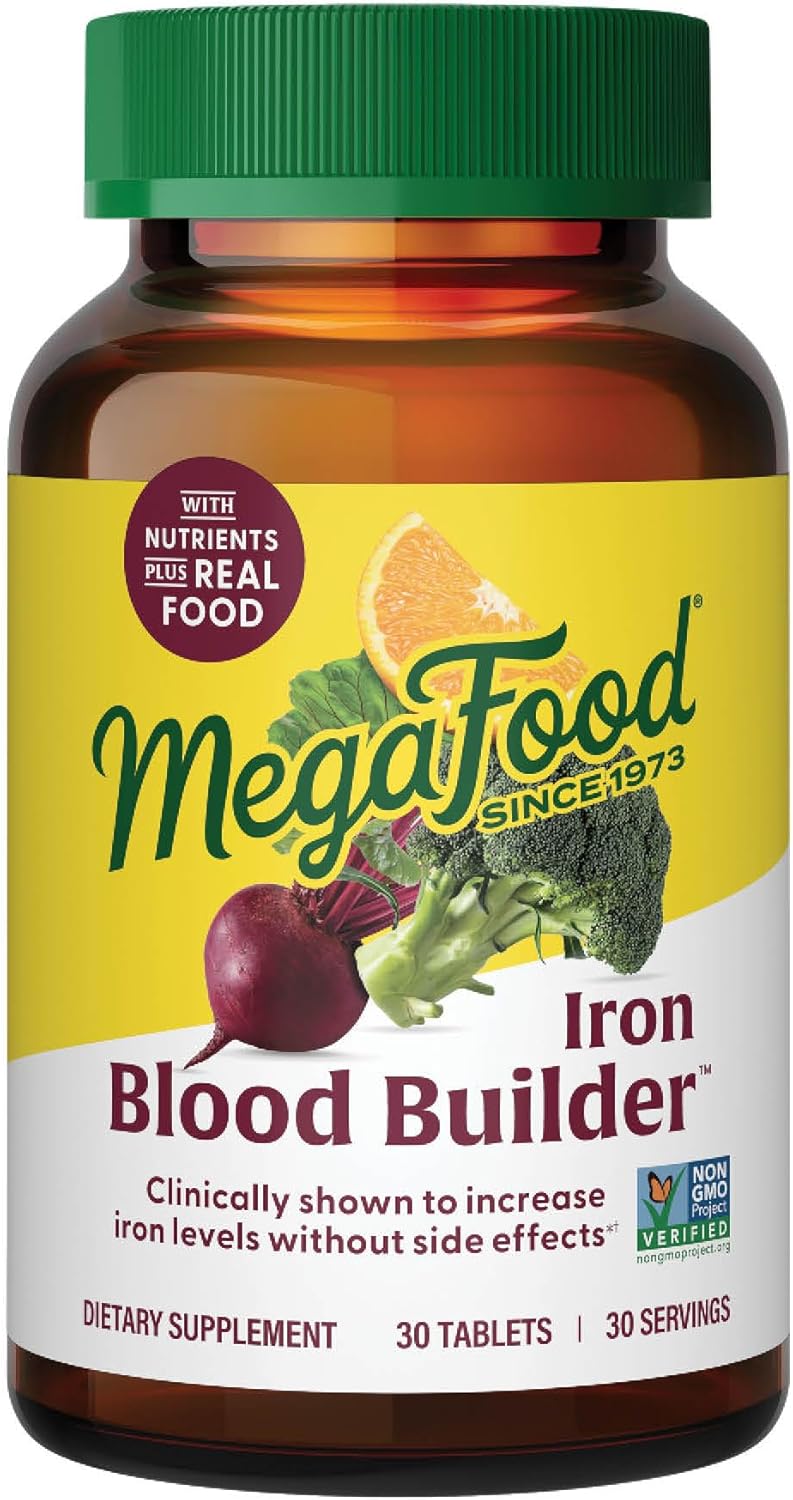 Boost Your Energy and Vitality with MegaFood Blood Builder Iron Supplement - Image 2