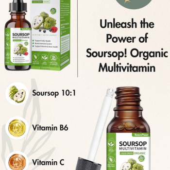 NaturePlanet Soursop Multivitamin Organic Extract – Your Natural Solution for Vitality and Wellness