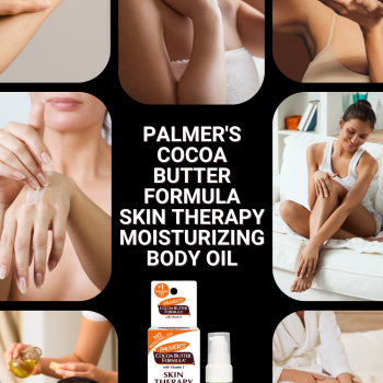 Palmer's Cocoa Butter Formula Moisturizing Therapy Oil – Nourish, Repair, and Rejuvenate Your Skin